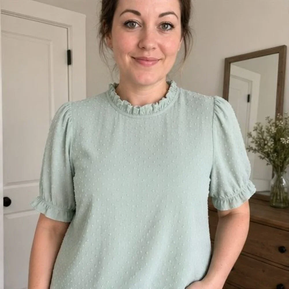 Camel Wrap Blouse